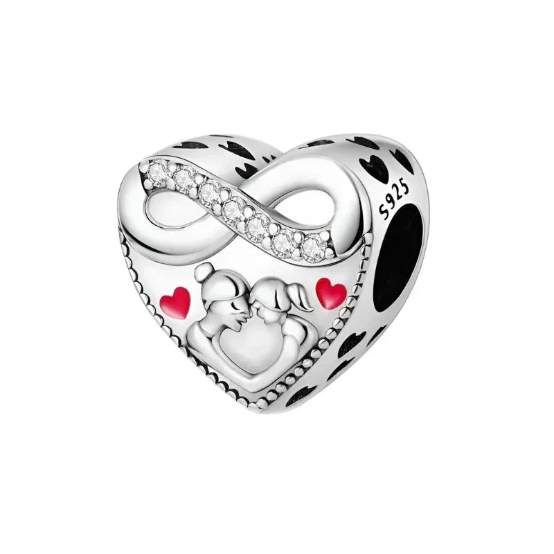 Mom & Daughter Love Charm
