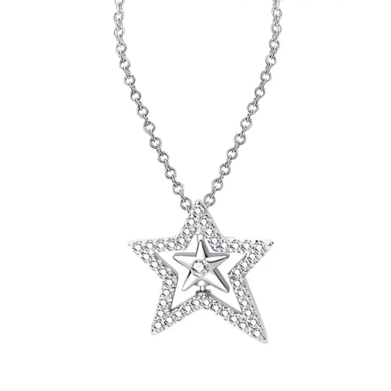 Silver Stardom Necklace