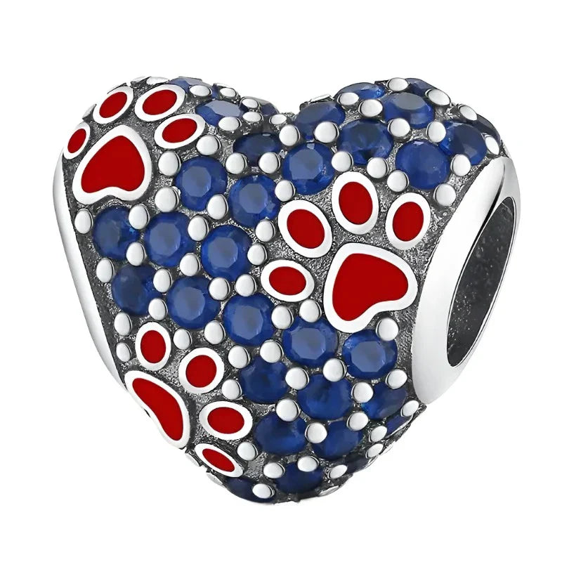 Paw Print Charm