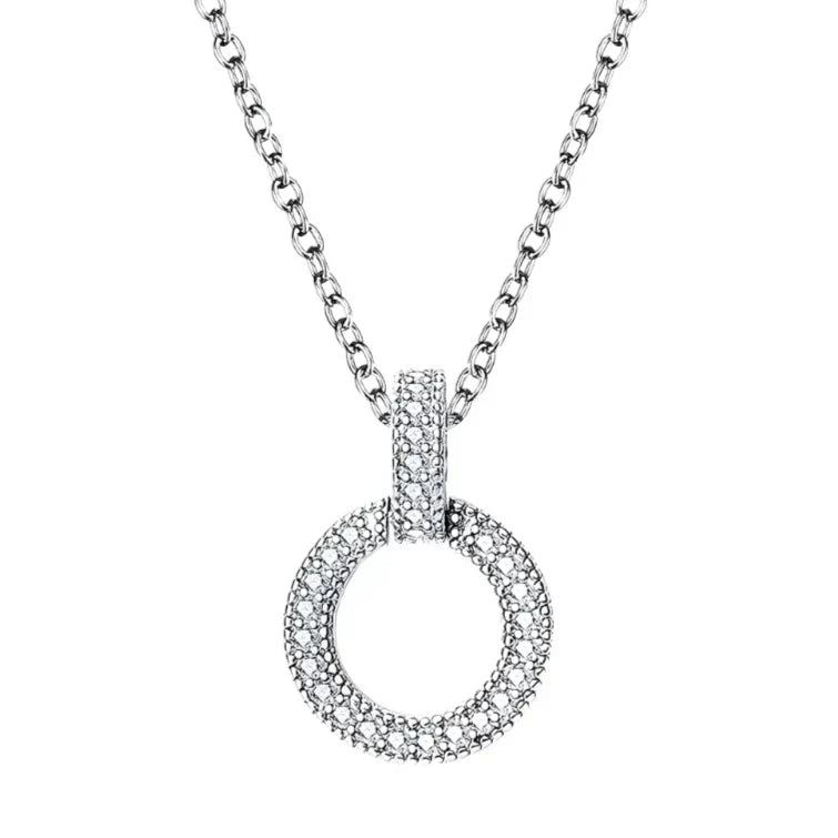 Looped Crystal Necklace