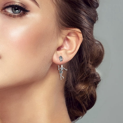 Dancing Skeleton Earrings