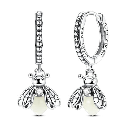 Glow in the Dark Firefly Earrings