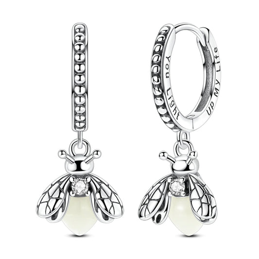 Glow in the Dark Firefly Earrings