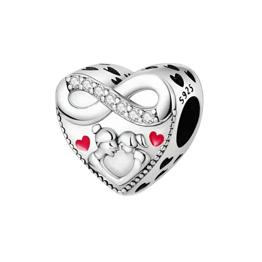 Mom & Daughter Love Charm