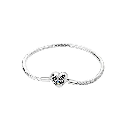 Butterfly Cover Charm Bracelet