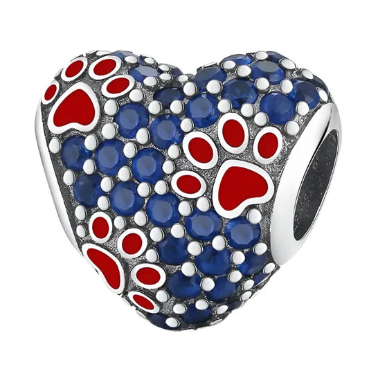 Paw Print Charm