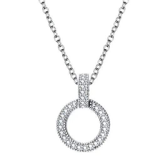 Looped Crystal Necklace