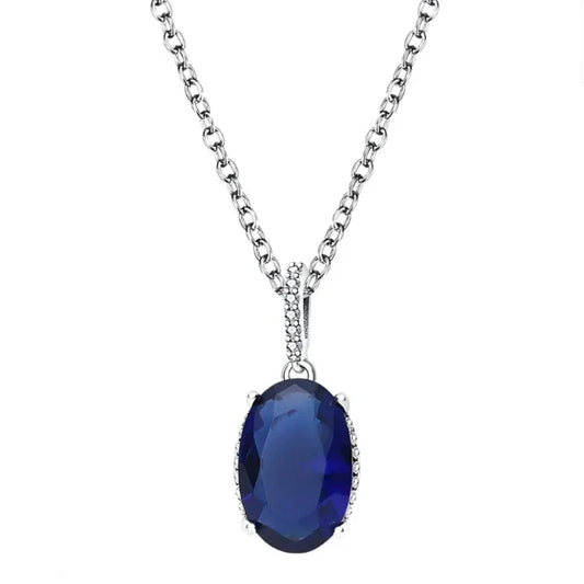 Sapphire Blue Necklace