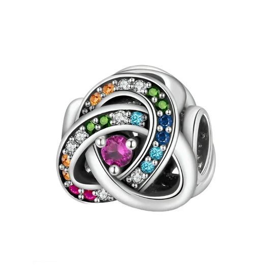 Rainbow Twist Charm