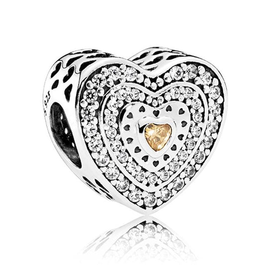 Gold Heart Charm